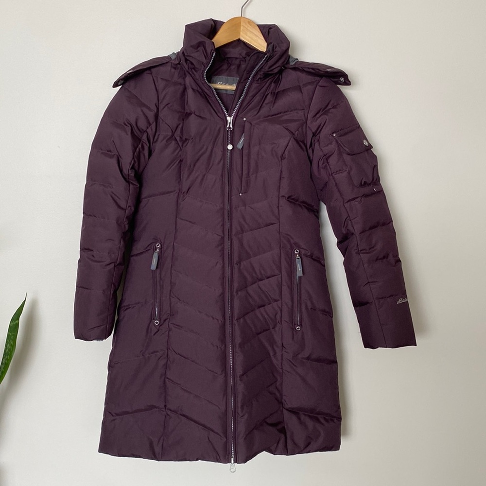 Eddie Bauer down filled coat Sz PXS